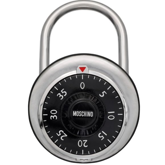 (ISO) H&M x Moschino Round Leather Handbag. Padlock Purse. Lock Bag.Round Lock